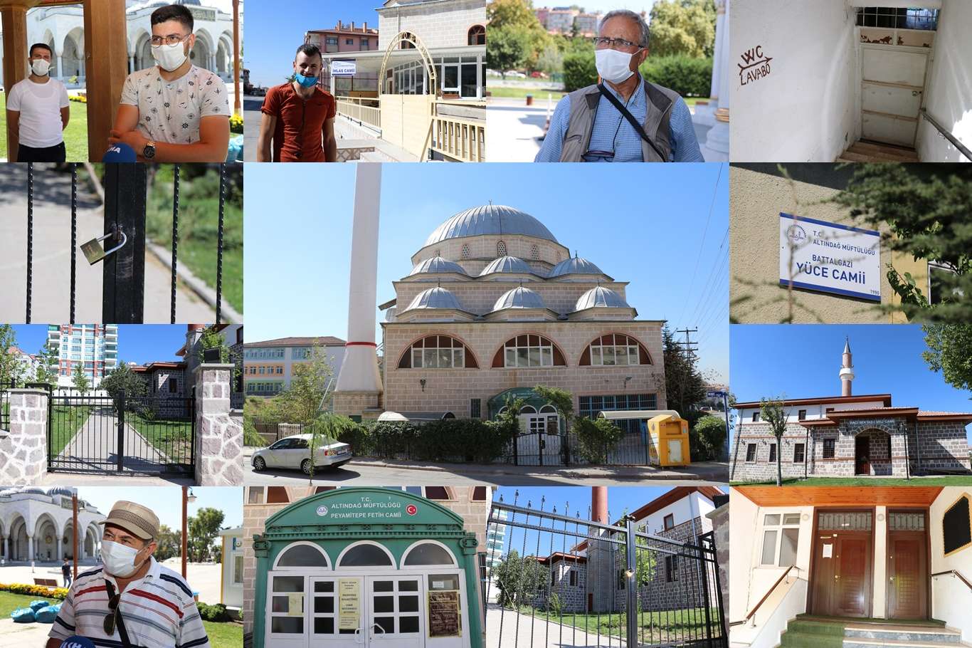 Vakit namazları dışında bazı camilerin kapalı tutulmasına halktan tepki Vakit namazları dışında bazı camilerin kapalı tutulmasına halktan tepki
